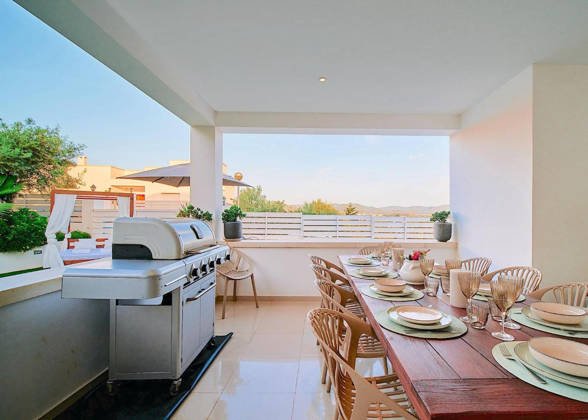 Villa Romeo 2Km From Ibiza Town And 1Km From Talamanca Beach Санта-Эулалия-дель-Рио Экстерьер фото