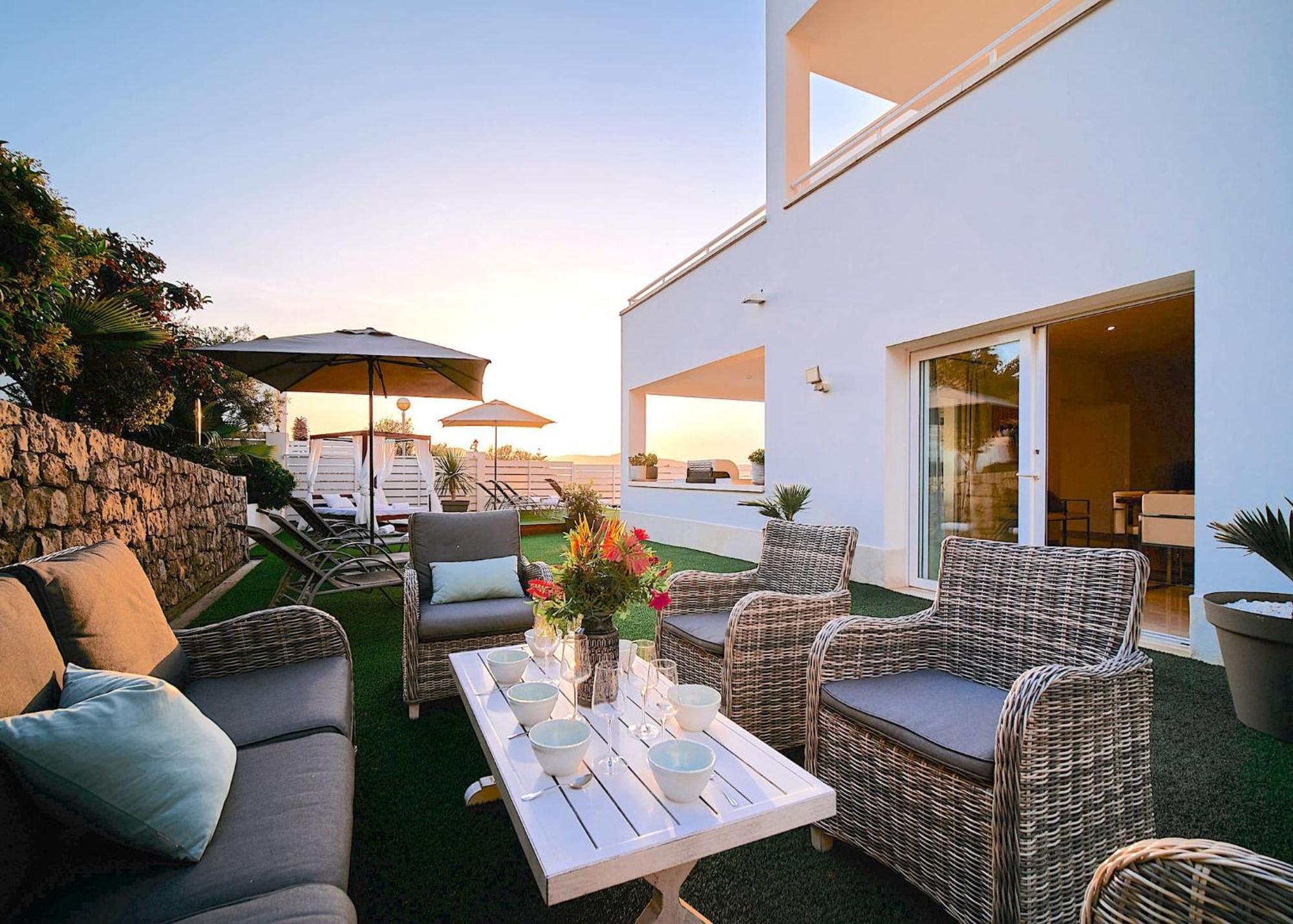 Villa Romeo 2Km From Ibiza Town And 1Km From Talamanca Beach Санта-Эулалия-дель-Рио Экстерьер фото
